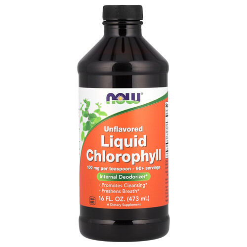 Now Foods Liquid Chlorophyll, Unflavored, 16 fl oz (473 ml)
