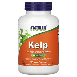 Отзывы о Now Foods, Kelp, 250 Veg Capsules