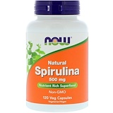 Отзывы о Натуральная спирулина, 500 мг, 120 растительных капсул