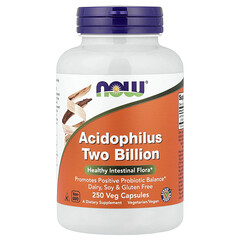 Acidophilus Two Billion, 250 веганських капсул (20 мг у капсулі)