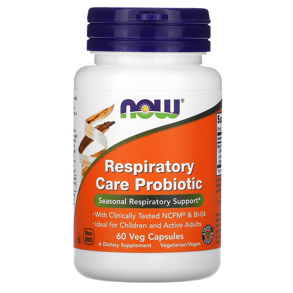 Now Foods‏, Respiratory Care Probiotic, 60 Veg Capsules
