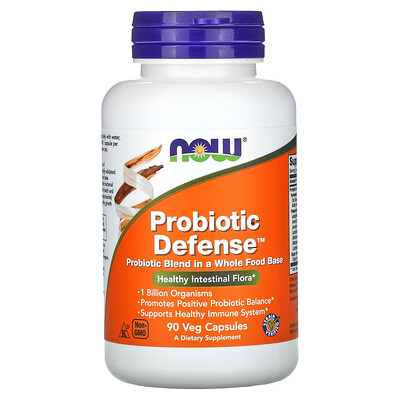 

NOW Foods Probiotic Defense 90 Veg Capsules