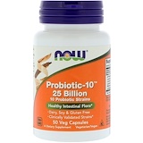 Отзывы о Probiotic-10, 25 млрд, 50 растительных капсул