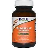 Отзывы о Probiotic-10, 100 миллиардов, 30 веггетарианских капсул