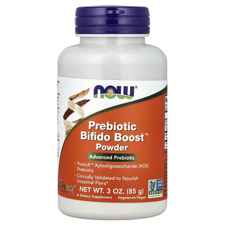 NOW Foods, Prebiotic Bifido Boost™ 粉，3 盎司（85 克）