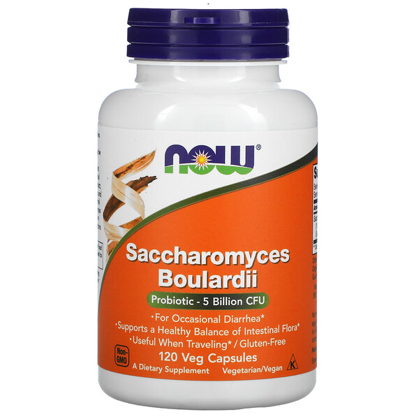 Now Foods‏, סקרומיצס בולרדי, 5 מיליארד יחידות יוצרות מושבה, 120 כמוסות צמחיות