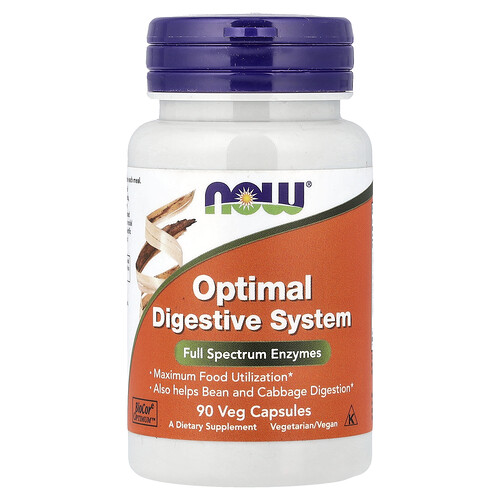 NOW Foods, Optimales Verdauungssystem, 90 vegetarische Kapseln