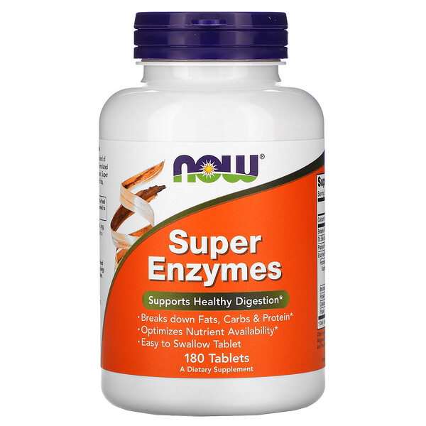 Now Foods, ΡΡΠΏΠ΅ΡΡΠ΅ΡΠΌΠ΅Π½ΡΡ, 180Β ΡΠ°Π±Π»Π΅ΡΠΎΠΊ
