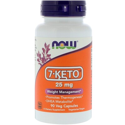 

7-KETO, 25 мг, 90 растительных капсул