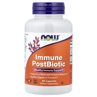 Product Image for NOW Foods, Immune PostBiotic, 60 Capsules