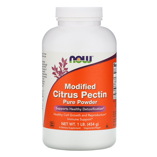 Now Foods, Modified Citrus Pectin, Pure Powder, 1 lb (454 g) iHerb