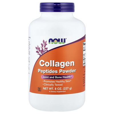Product Image for NOW Foods, Collagen Peptides Powder, 8 oz (227 g)