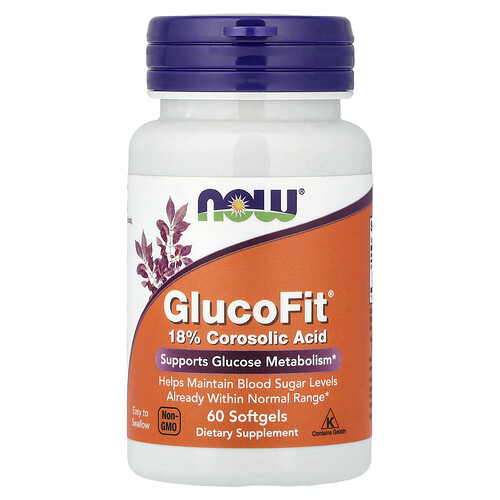 Now Foods GlucoFit®, 60 Softgels (1.33 mg per Softgel)