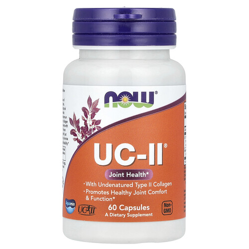 NOW Foods UC-II® ジョイントヘルス 非変性II型コラーゲン配合 60粒