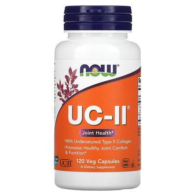 

NOW Foods UC-II Joint Health with Undenatured Type II Collagen 120 Veg Capsules