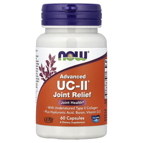Now Foods Advanced UC-II® Joint Relief, 60 Capsules