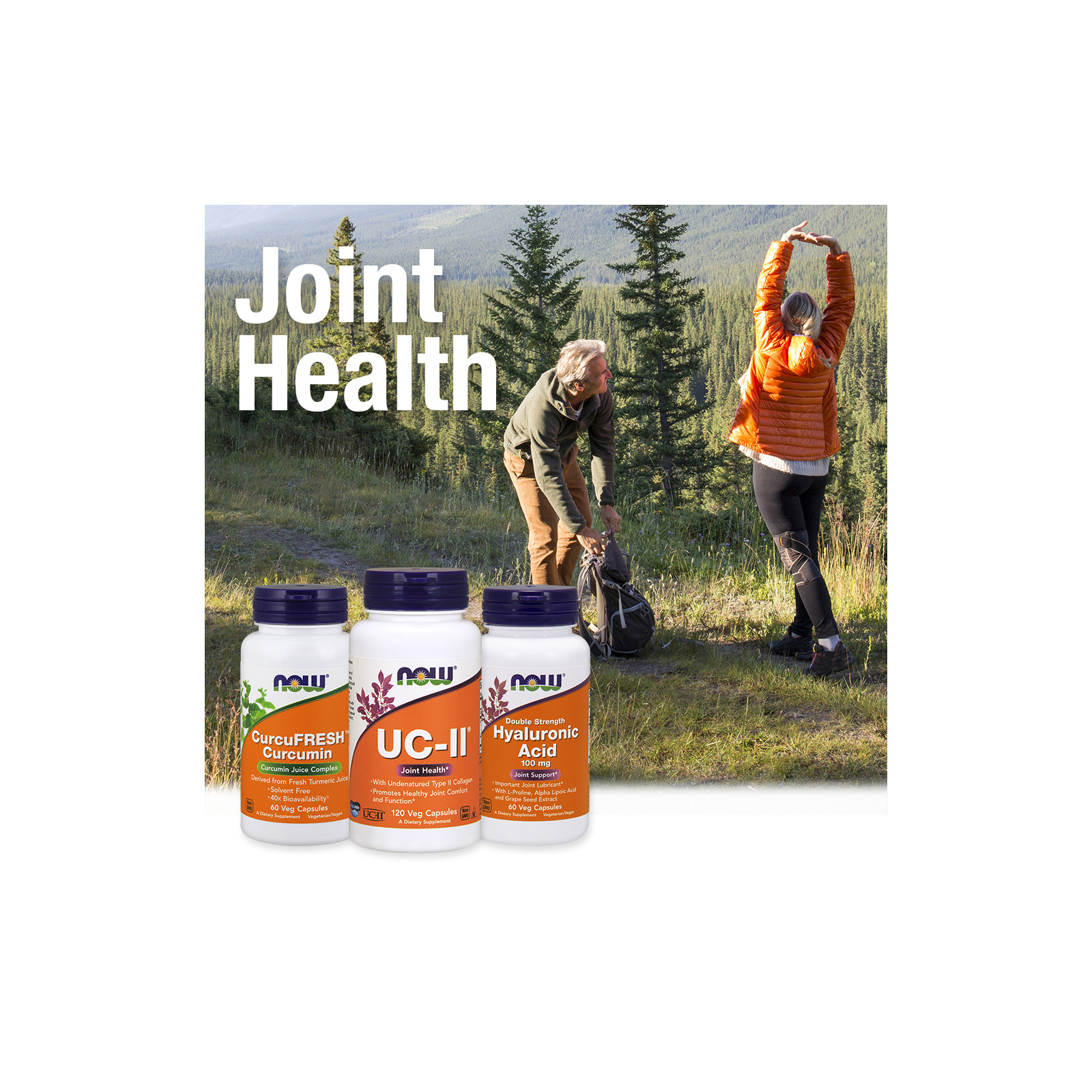 NOW Foods, Advanced UCII Joint Relief, 60 Veg Capsules