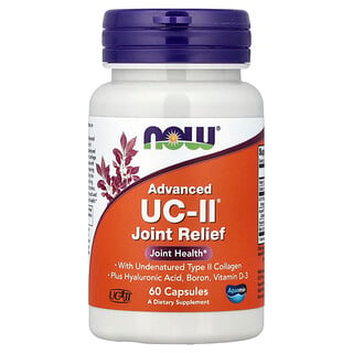 NOW Foods, Advanced UC-II® 關節舒緩，60 粒膠囊