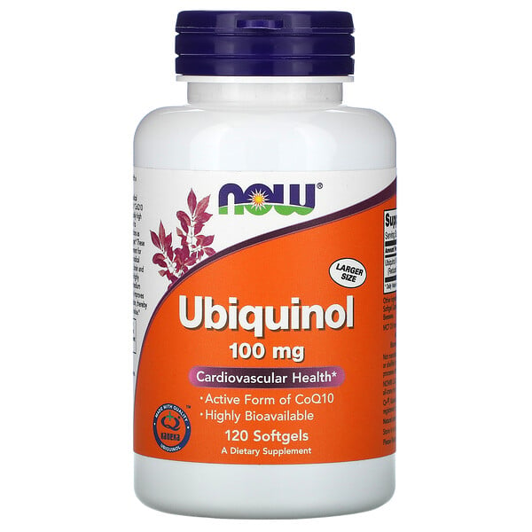 Ubiquinol, 100 mg, 120 Softgels