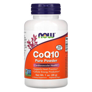 Отзывы о Now Foods, CoQ10, Pure Powder, 1 oz (28 g)