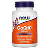 Now Foods, CoQ10 avec huile de poisson riche en oméga-3, 60 mg, 120 capsules à enveloppe molle