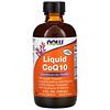Now Foods, CoQ10 liquide, 100 mg, 118 ml