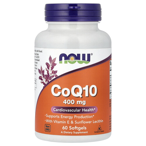 NOW Foods CoQ10 60ソフトジェル
