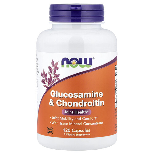 NOW Foods, Glucosamine & Chondroitin, Glucosamin und Chondroitin, 120 Kapseln