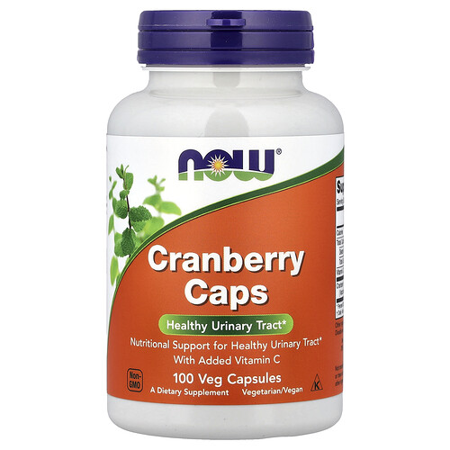 NOW Foods, Cranberry Caps, Cranberry, 100 pflanzliche Kapseln