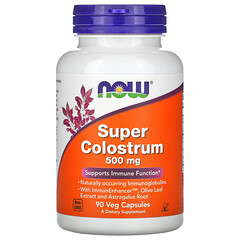 SuperColostrum, 500 мг, 90 вегетаріанських капсул