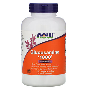 Отзывы о Now Foods, Glucosamine '1000', 180 Veg Capsules