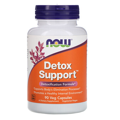 

Detox Support, 90 растительных капсул