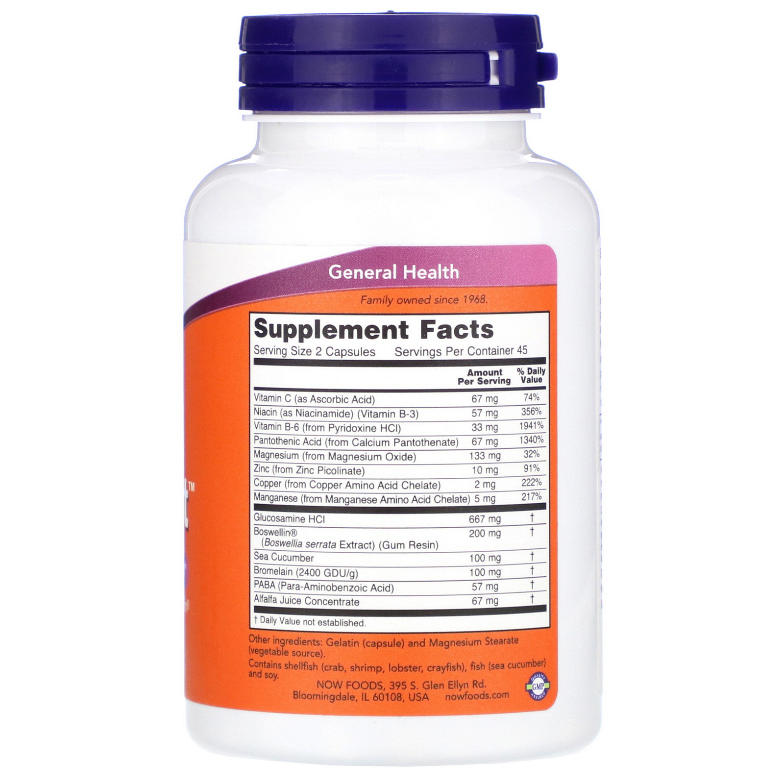 Now Foods, Joint Support, 90 Capsules - iHerb