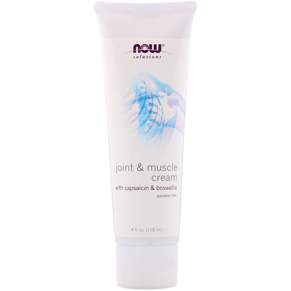 Now Foods, Solutions, Joint and Muscle Cream , 4 oz (118 ml)