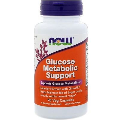 

Glucose Metabolic Support, 90 растительных капсул