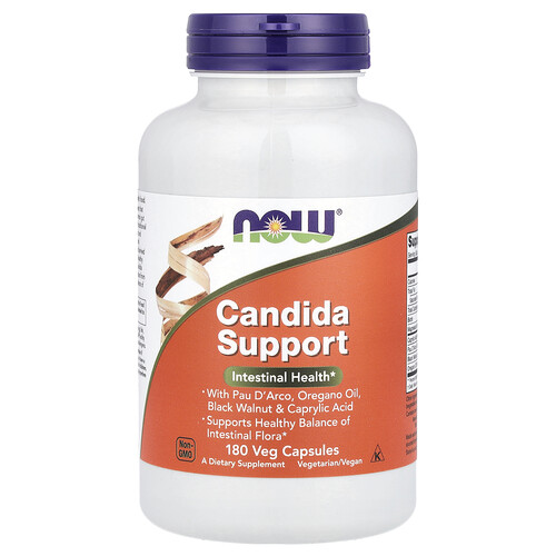 Now Foods Candida Support, 180 Veg Capsules