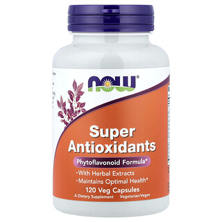 NOW Foods, Super Antioxidants, Super-Antioxidantien, 120 pflanzliche Kapseln