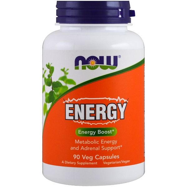 Now Foods, Energy, 90 ΡΠ°ΡΡΠΈΡΠ΅Π»ΡΠ½ΡΡ
ΠΊΠ°ΠΏΡΡΠ»