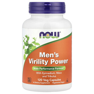 NOW Foods, Männlichkeits-Power, 120 Veg-Kapseln
