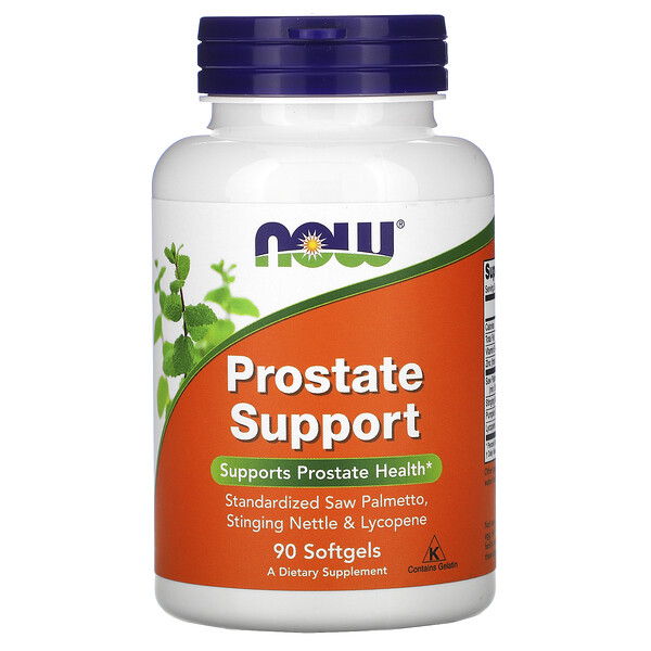 Now Foods, Prostate Support, 90 мягких таблеток