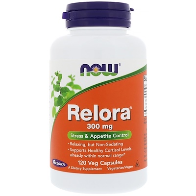 

Relora, 300 мг, 120 растительных капсул