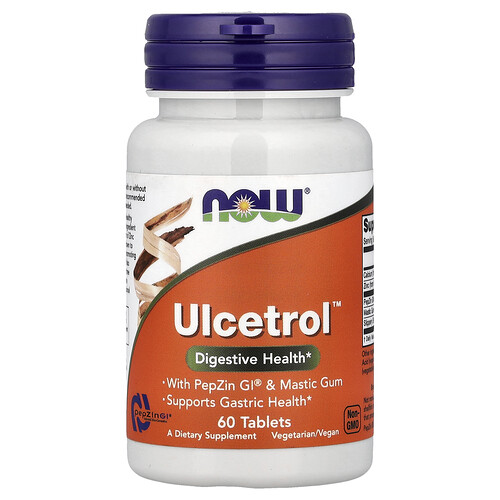 NOW Foods, Ulcetrol™, 60 Tabletten