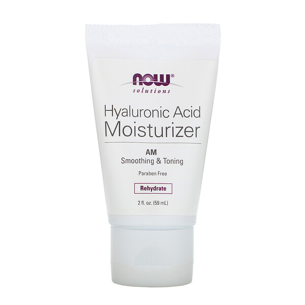 Now Foods, Solutions, Hyaluronic Acid Moisturizer, 2 fl oz (59 ml) iHerb