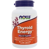 Отзывы о Now Foods, Thyroid Energy, 90 растительных капсул
