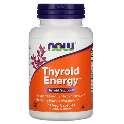 

Thyroid Energy, 90 растительных капсул