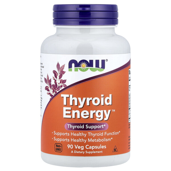 NOW Foods Thyroid Energy™, 90 Veg Capsules