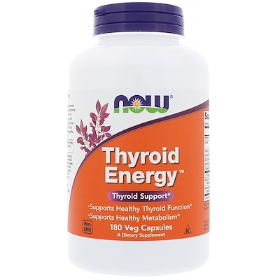 

Thyroid Energy, 180 растительных капсул