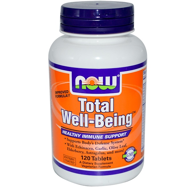 Now Foods, Total WellBeing, 120 Tablets iHerb