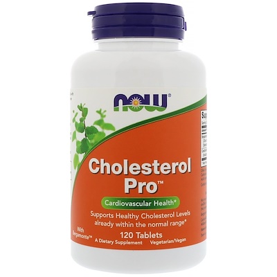 Now Foods Cholesterol Pro, 120 таблеток