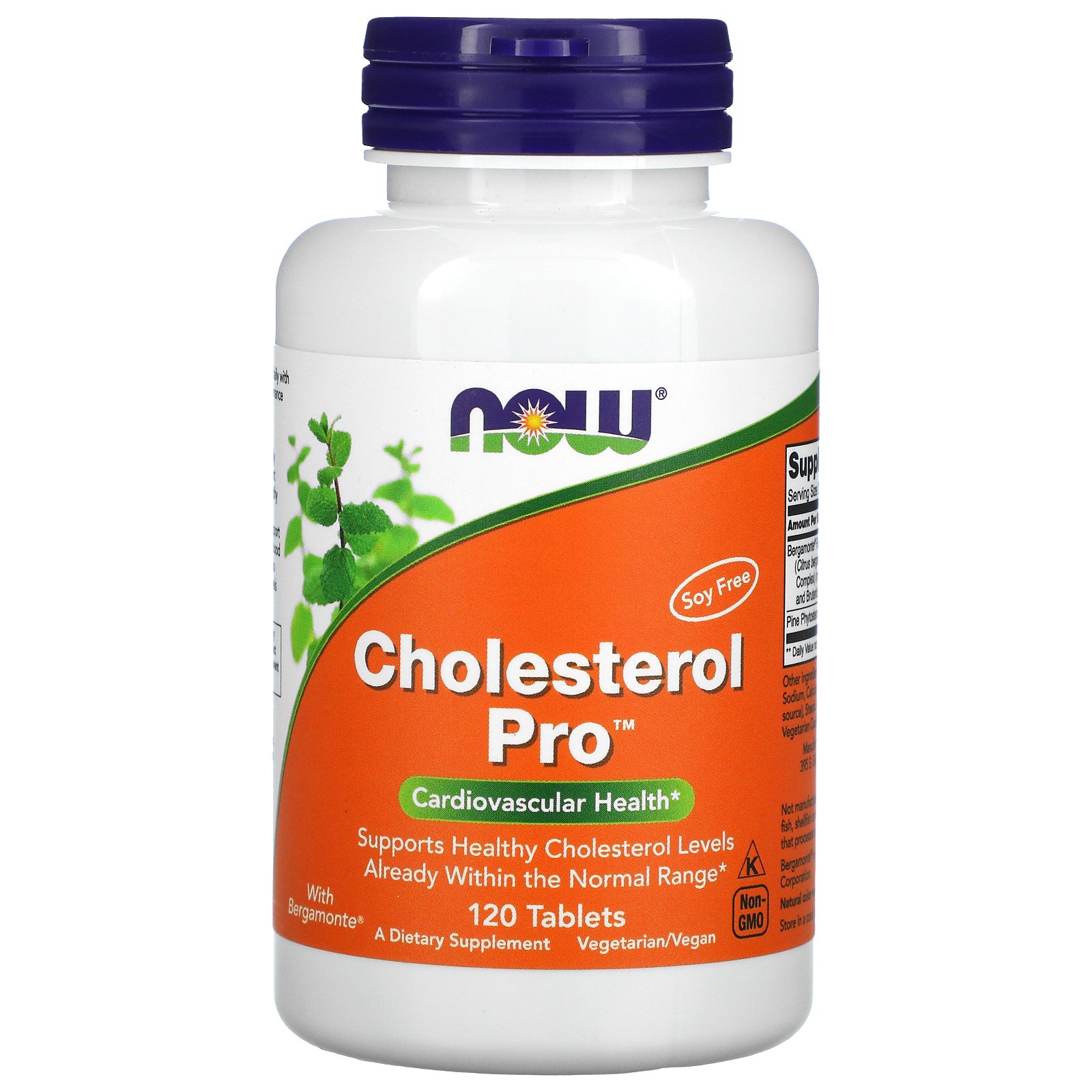 NOW Foods, Cholesterol Pro™（コレステロール プロ）、120 錠